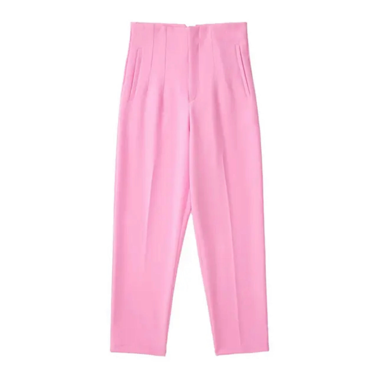 Elle Rouge High Waist Pleat Pants